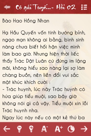 Truyện Gia Cát Thanh Vân screenshot 3