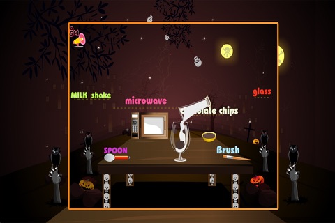 Halloween Milk Shake screenshot 2