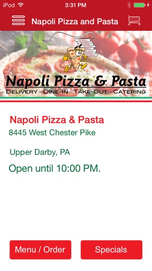 Napoli Pizza & Pasta Darby