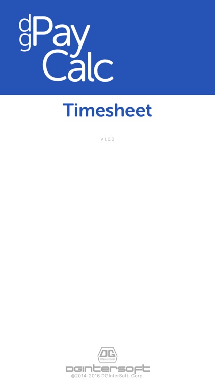 PayCalc Timesheet