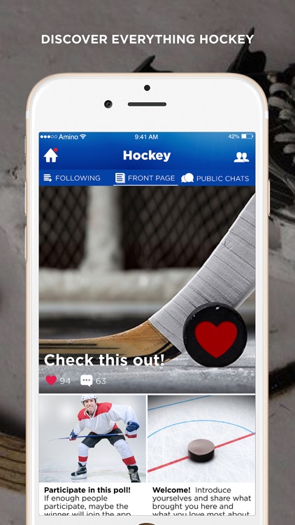 Chel Amino for: Hockey and NHL