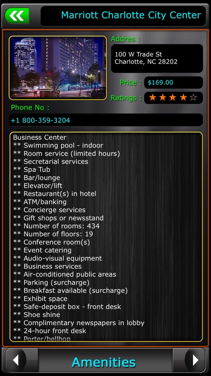 Charlotte Offline Map Travel Guide screenshot-3