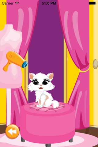 Cute Kitty Pet Salon – crazy hot fashion pussy cat dress up makeup free game for Girls Kids teens screenshot 3