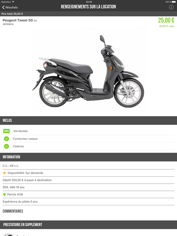 Screenshot #6 pour Rental Motor Bike