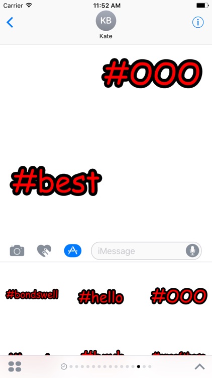 Hipster Hashtag - 111 Expressive Stickers