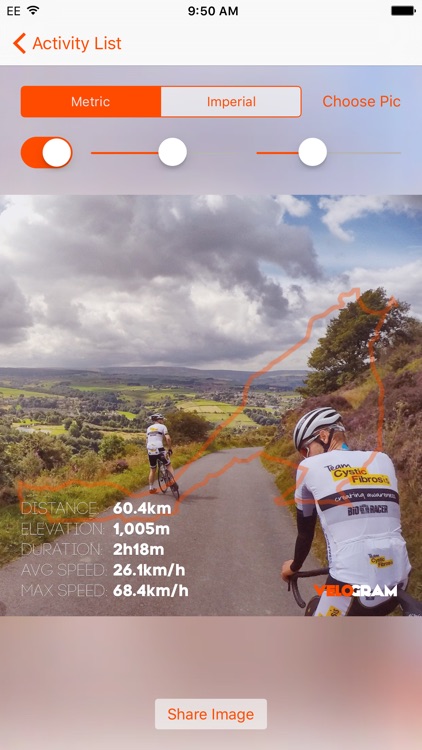 Velogram for Strava Cycling & Running