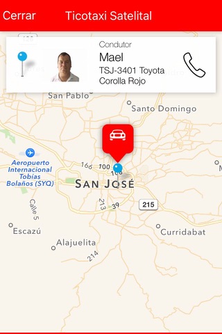 Ticotaxi Satelital screenshot 4