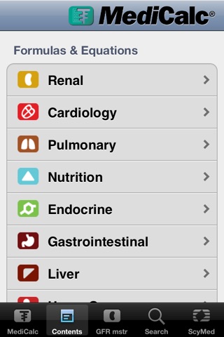 MediCalc® screenshot 2