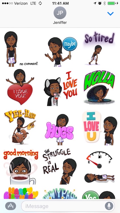 Black Girl Emojis by Nilesh Patel