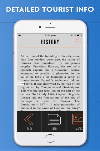 Caracas Travel Guide with Offline City Street Map screenshot 3