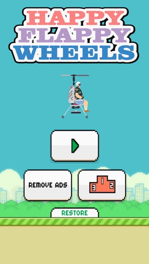 Happy Flappy Wheels: Revenge Of The Bird