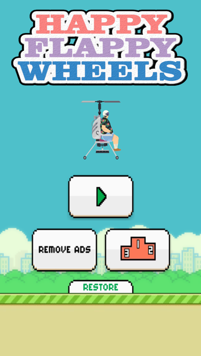 Happy Flappy Wheels: Revenge Of The Bird Pipesのおすすめ画像1