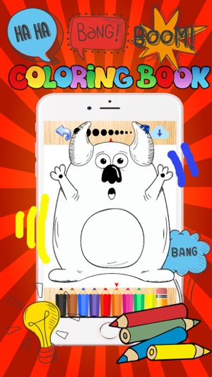 Coloringbook monster free crayon games for toddler(圖3)-速報App