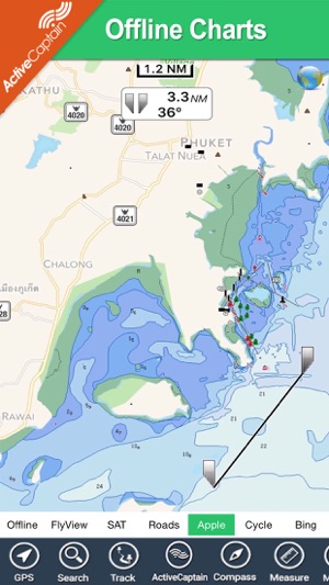 Phuket Island HD  GPS Charts(圖2)-速報App