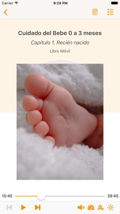 Cuidado del Bebe 0 a 3 meses Audiolibro de Libro Móvil - Muestra