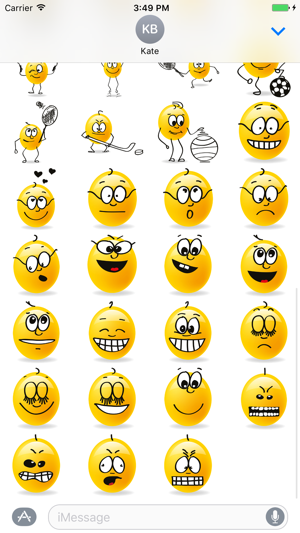 Stick Emoji Smiley Stickers(圖3)-速報App