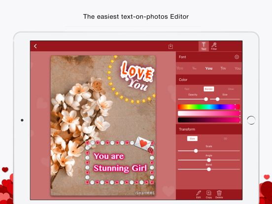 Love cards free (romantic and greeting cards) screenshot