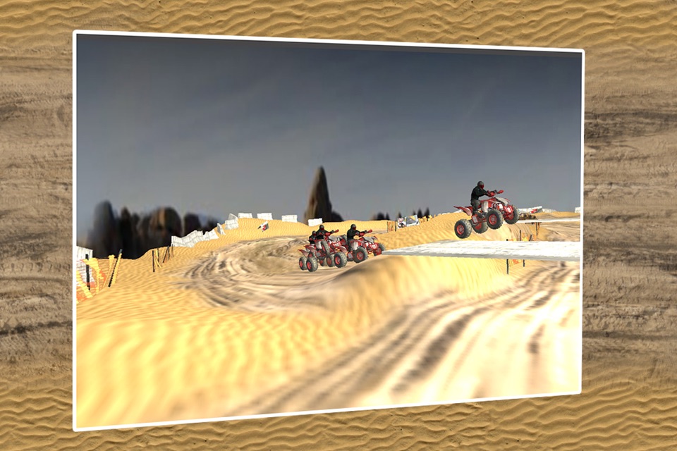 Quad Bike Race - Desert Offroad screenshot 3