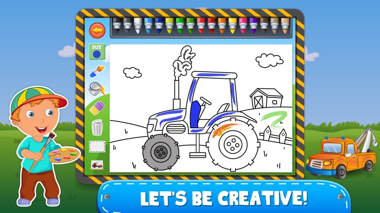 Trucks For Kids - Activity Center Things That Go screenshot-3