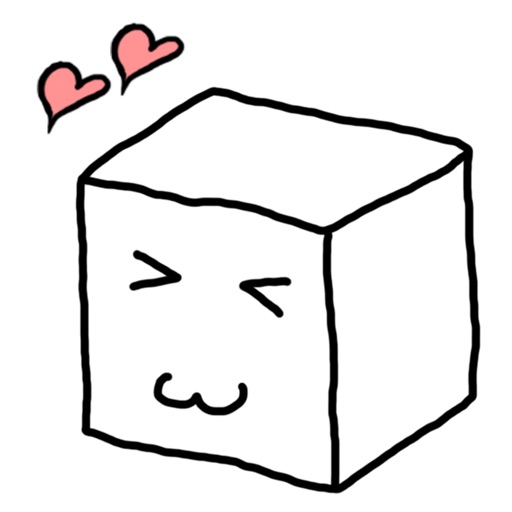 Tofu Character Sticker icon