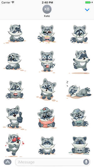 Sticker Me: Funny Raccoon(圖2)-速報App