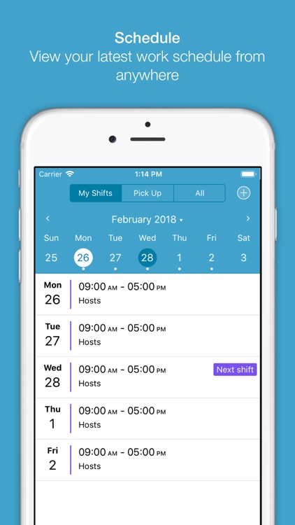 Humanity - Employee Scheduling screenshot-0