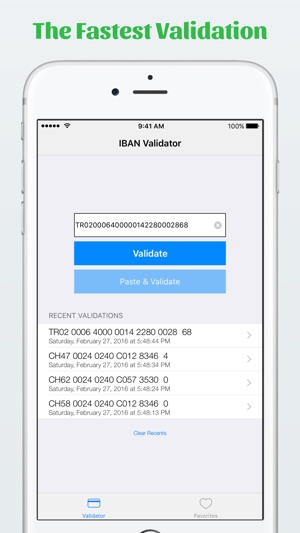 IBAN Validator