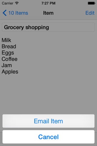 10 Items screenshot 3