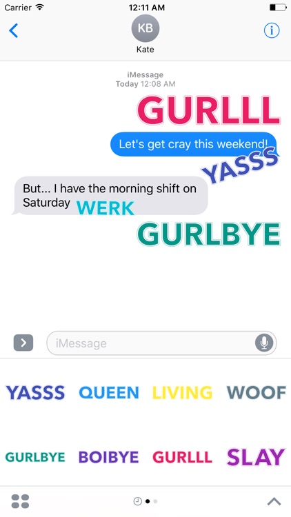 Yasss Queen Sticker Pack