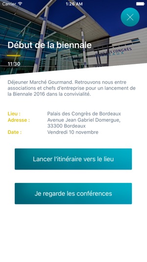 Réseau Entreprendre - Biennale 2016(圖2)-速報App