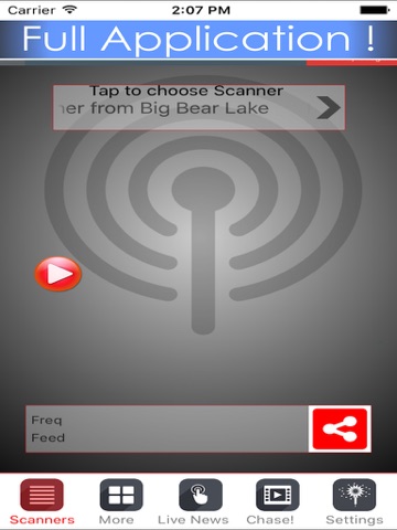 Police radio scanners plus ATC & weather scanner screenshot 3