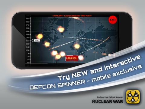 Nuclear War Spinner For iPad screenshot 2