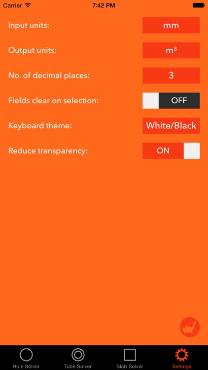 Concrete Help – Hole + Slab Volume Calculator screenshot-3