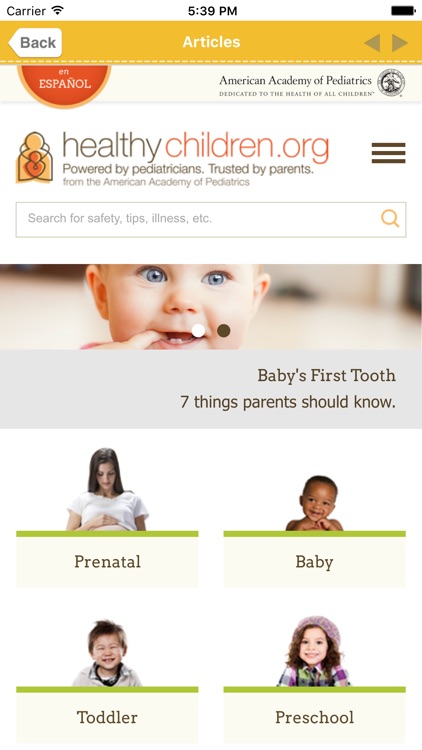 Child Health Tracker From HealthyChildren.org screenshot-4