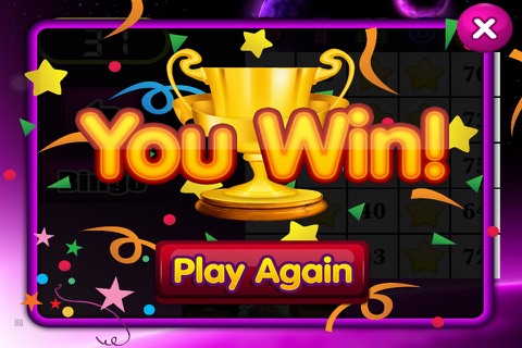 Bingo Outer Space Craze of Fortune & Win Casino screenshot 3