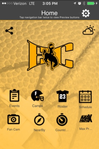 El Capitan Football app screenshot 2