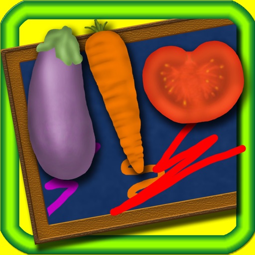 Learn To Draw Vegetables Icon