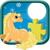 Kids Puzzle Pony Snow Jigsaw Game Fun Edition