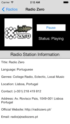 Game screenshot Portugal Radio Live Player (Portuguese / português / língua portuguesa) apk