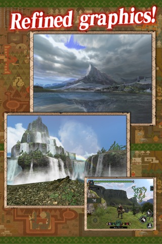 MONSTER HUNTER FREEDOM UNITE for iOS screenshot 4