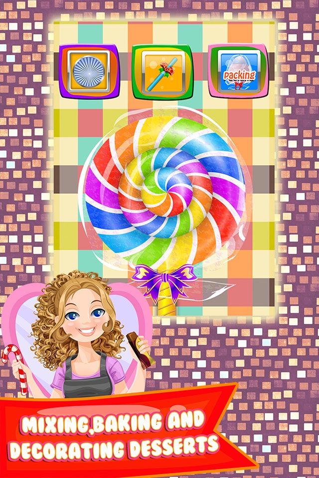 Candy Dessert Making Food Games for Kids screenshot 4