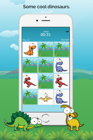 Memory Game . Dinos screenshot 3