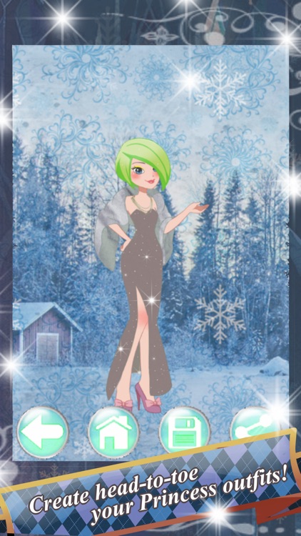 High Ice Princess & Snow Queen Ever After Dress Up screenshot-4