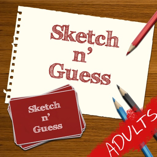 Sketch n' Guess: Adults iOS App