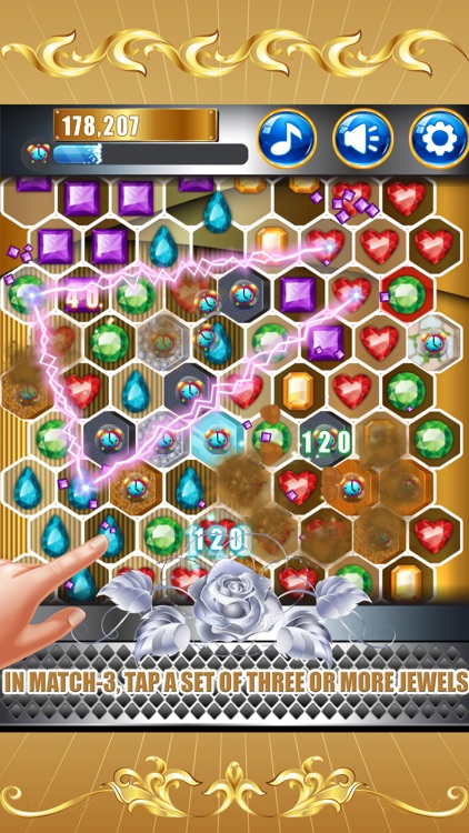 Diamonds Blast Hexagon