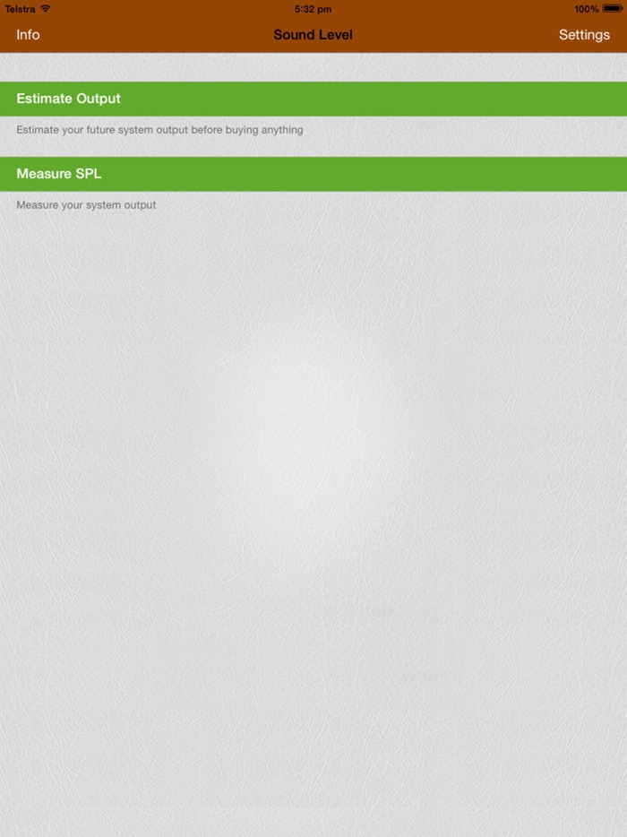 Sound Level - Audio System dB, Home Theatre SPL