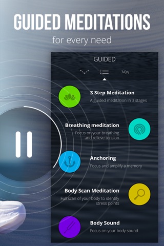 UpWave - Relaxation meditations for best sleep screenshot 2