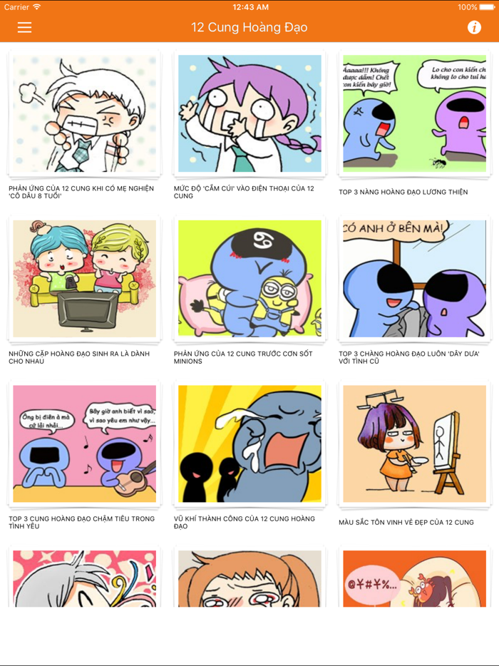 Truyện Tranh 12 Cung Hoàng Đạo