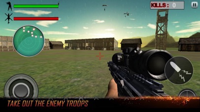 Sniper Helicopter War Shoot Screenshot on iOS