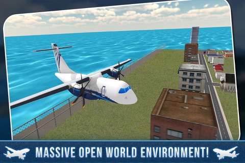 Real Airport City Air Plane Flight Simulator screenshot 2